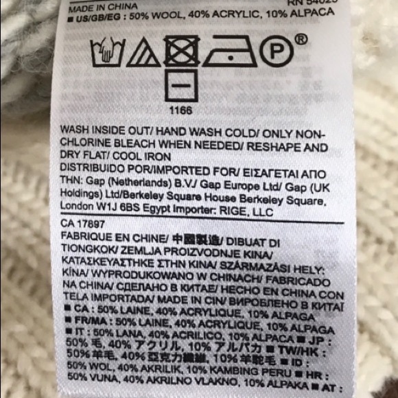 🆕 Banana Republic Italian Fair Isle Vest with Front Zipper Closure. Size Small - Picture 7 of 10